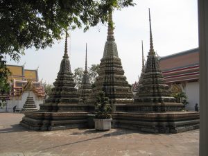 Fleuve Mékong et le Temple Wat Pho